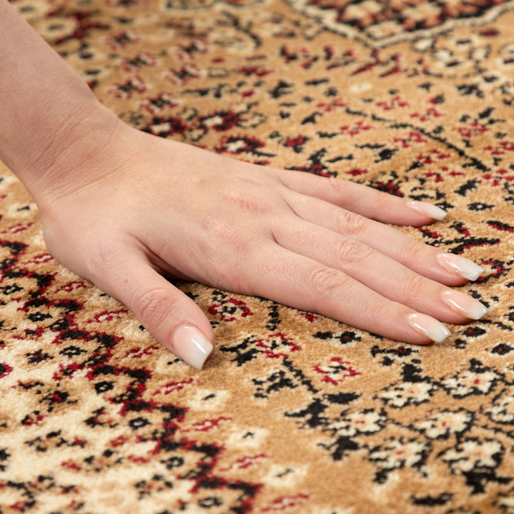 Tapis oriental MARA salon tapis classique à poils courts