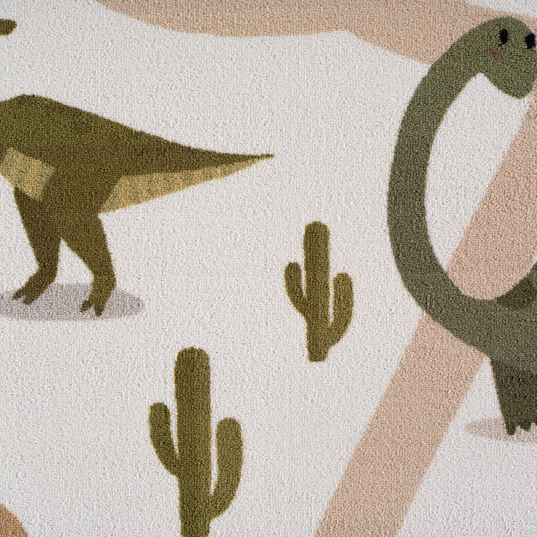 SIMPEX Dino Kinderteppich Spielteppich für Kinderzimmer modernes Motiv