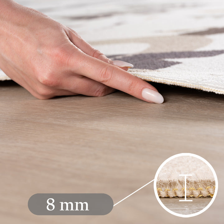 SIMPEX Wald Kinderteppich Spielteppich für Kinderzimmer modernes Motiv