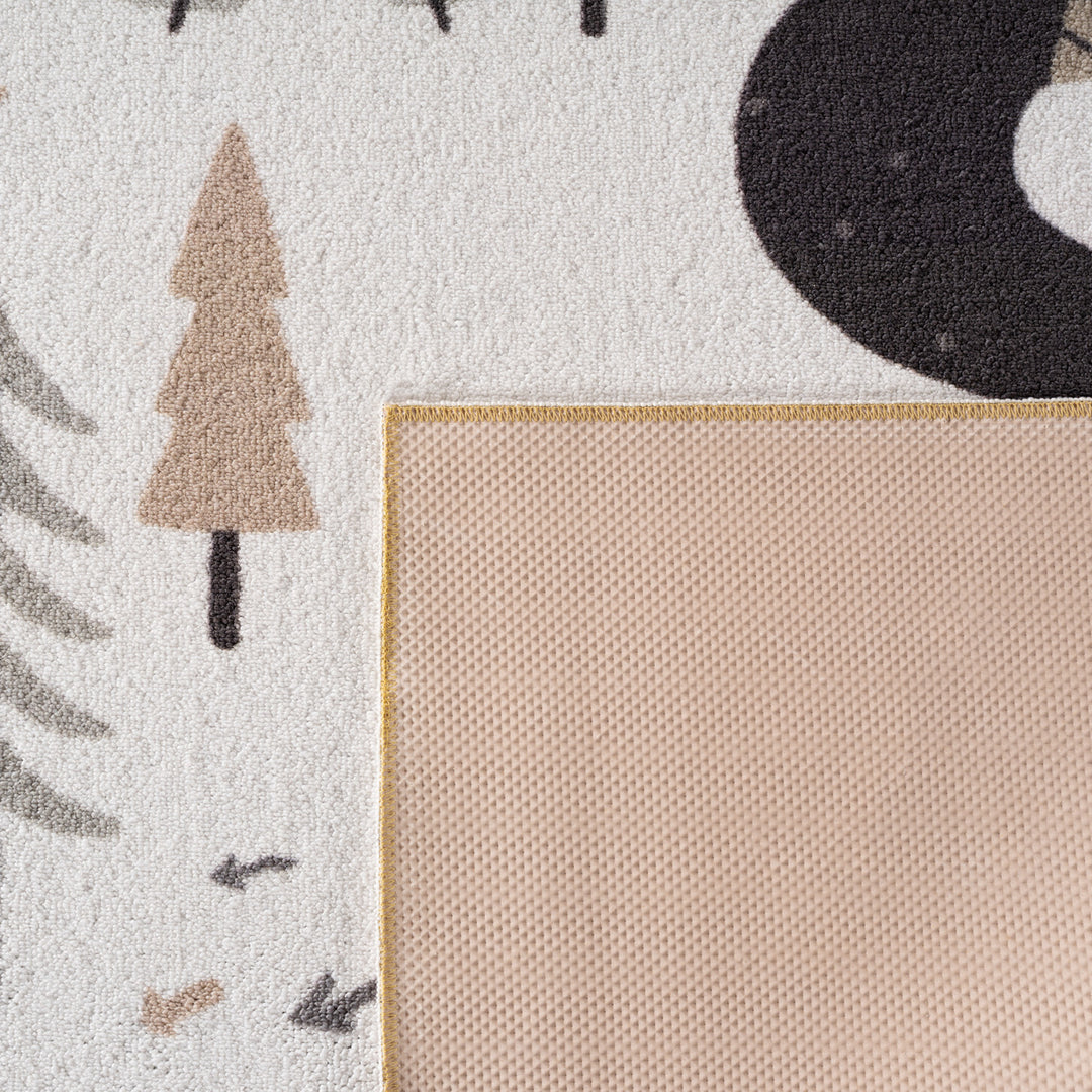 SIMPEX Wald Kinderteppich Spielteppich für Kinderzimmer modernes Motiv