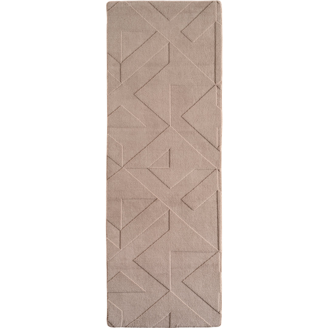SIMPEX Boho Teppich Weicher Skandinavischer Kurzflor mit 3D-Effekt, Waschbar & Pflegeleicht, Moderner Teppich für Wohnzimmer, Esszimmer oder Schlafzimmer