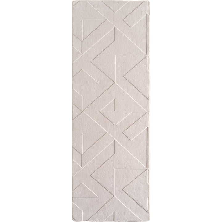 SIMPEX Boho Teppich Weicher Skandinavischer Kurzflor mit 3D-Effekt, Waschbar & Pflegeleicht, Moderner Teppich für Wohnzimmer, Esszimmer oder Schlafzimmer