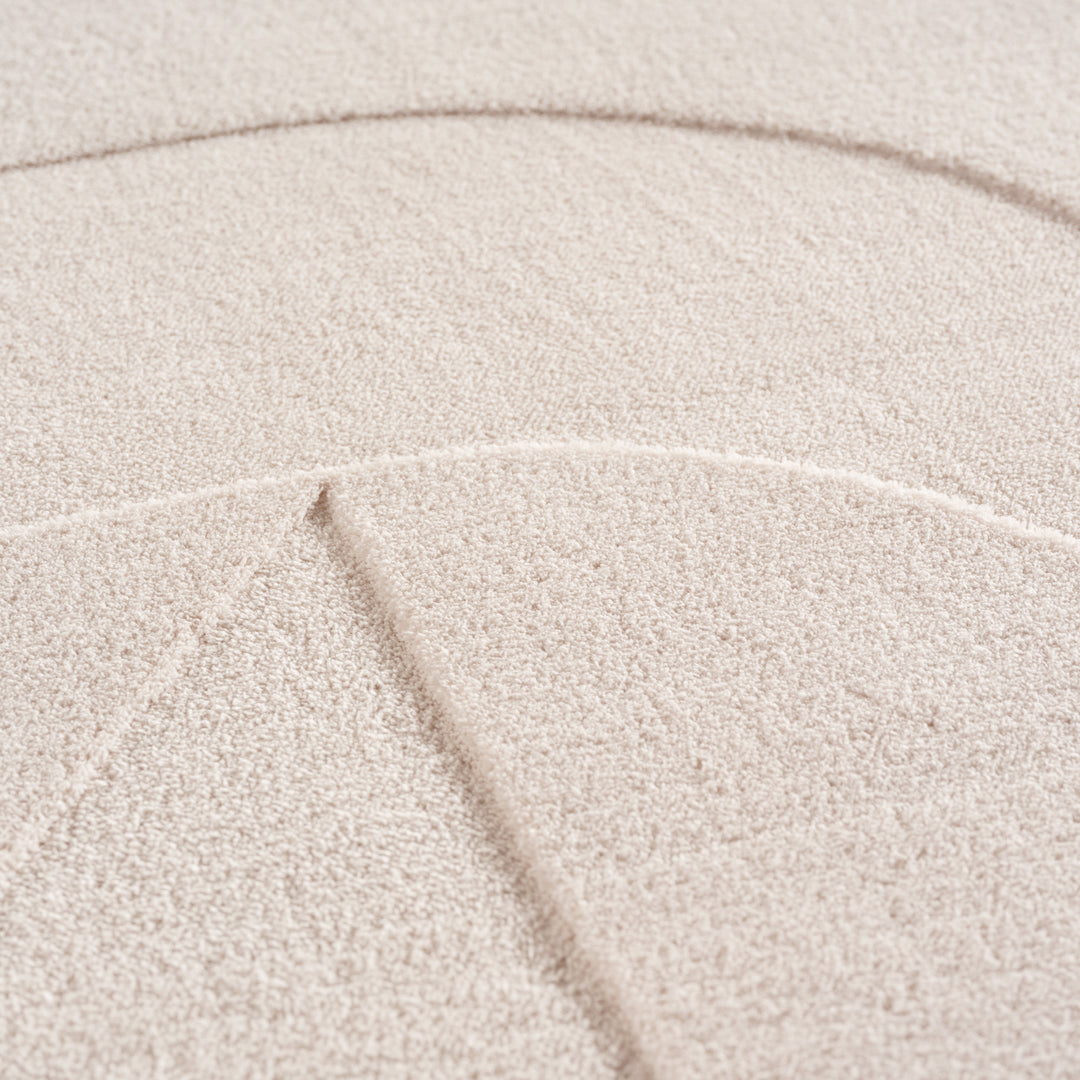SIMPEX Boho Teppich Weicher Skandinavischer Kurzflor mit 3D-Effekt, Waschbar & Pflegeleicht, Moderner Teppich für Wohnzimmer, Esszimmer oder Schlafzimmer