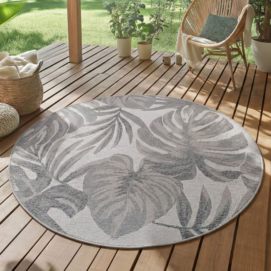 SIMPEX Outdoor Teppich Wetterfest Beige Küche, Balkon, Terrasse – Simpex24