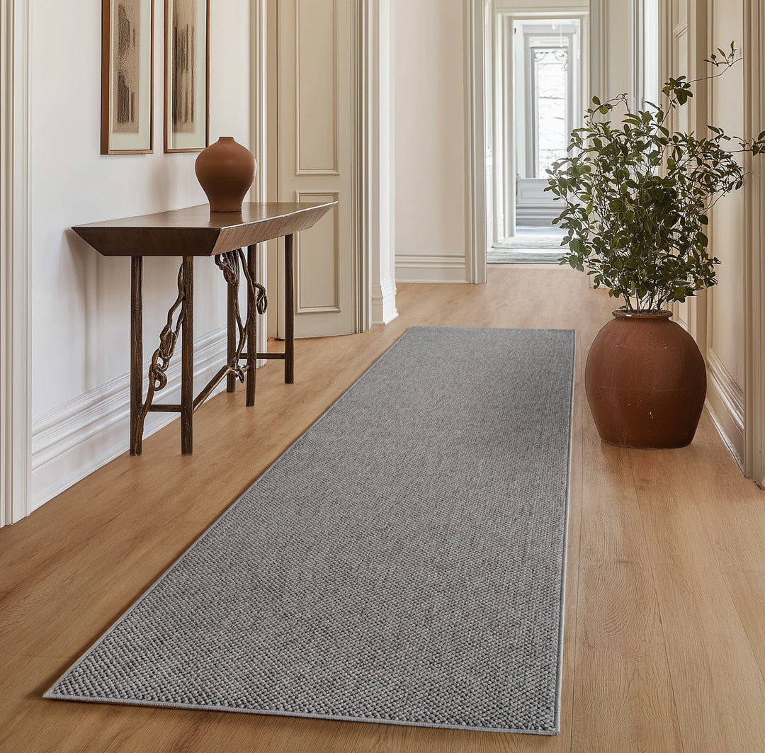 SIMPEX Teppich Bouclé Skandi StilSchlingenflor Weich Schlafzimmer Wohnzimmer