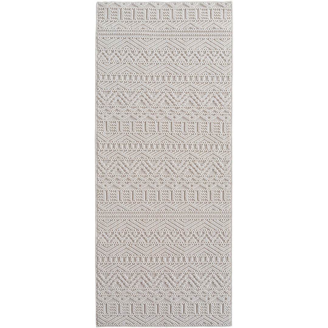 SIMPEX Teppich Skandi Design Bouclé Schlingenflor Weich Schlafzimmer Wohnzimmer