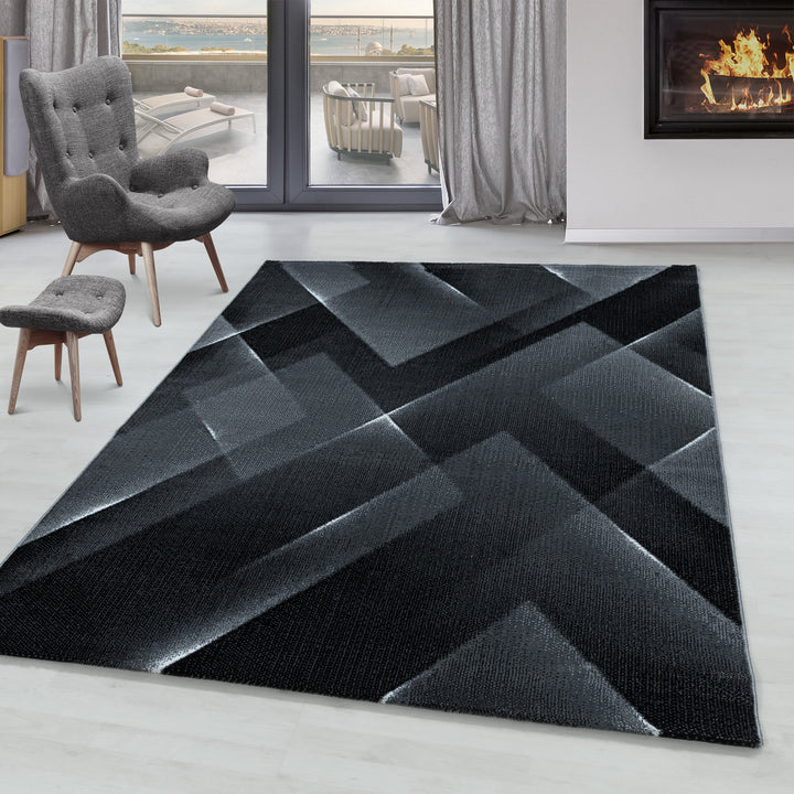 Short Pile Carpet RICA Living Room Design Carpet Soft Touch Triangle