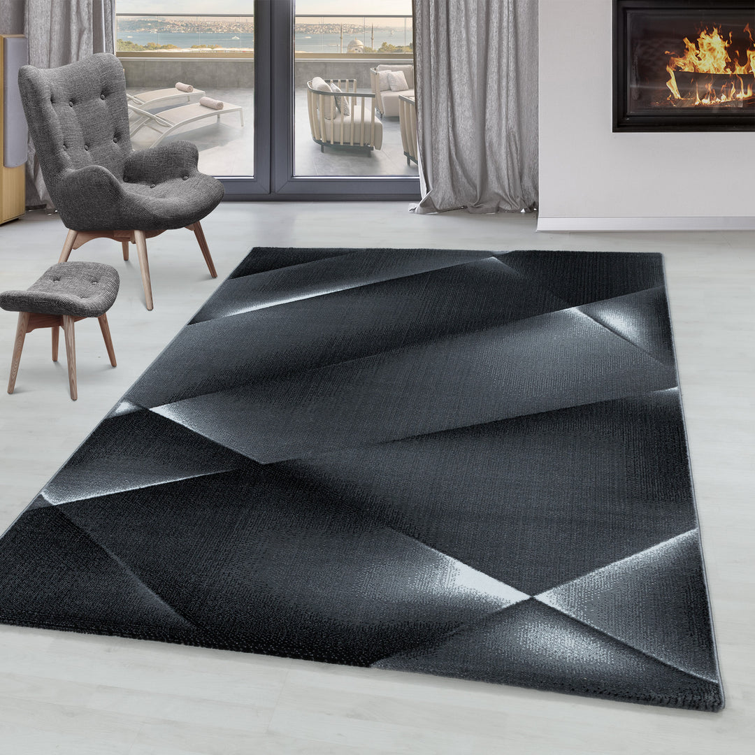 Short Pile Carpet RICA Living Room Design Carpet Abstract Soft Touch