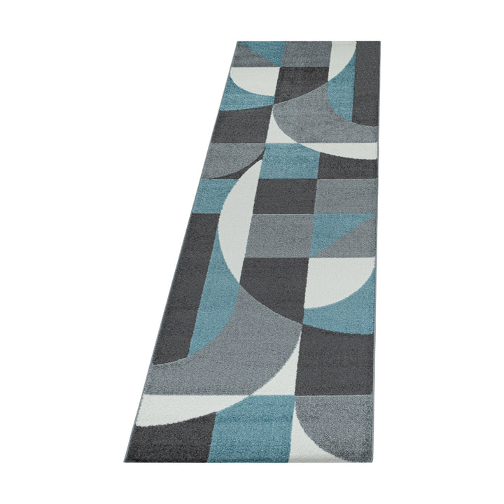 Teppich Läufer Set POWER Schlafzimmer Kurzflor Bettumrandung 3 Teile