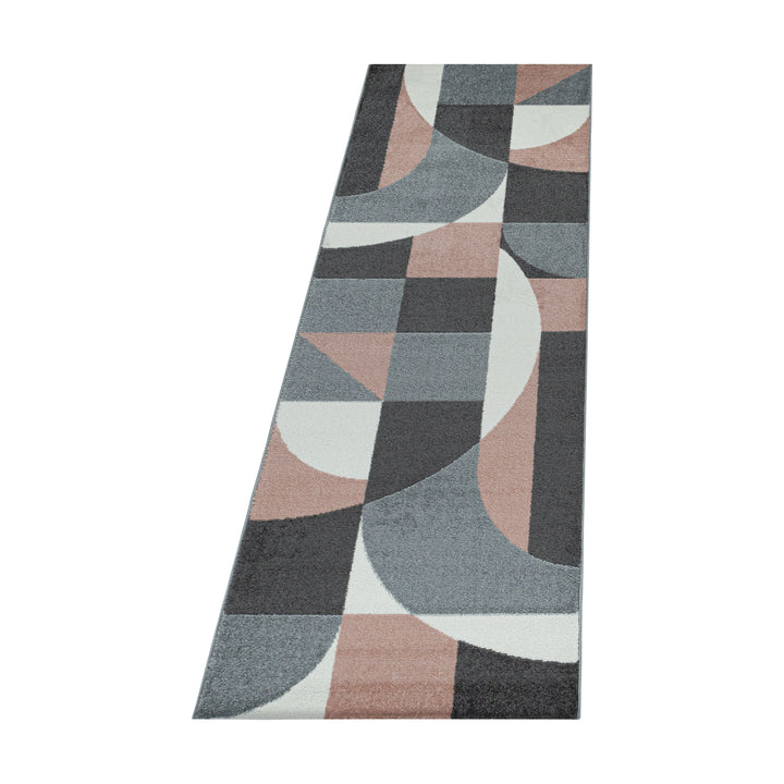 Teppich Läufer Set POWER Schlafzimmer Kurzflor Bettumrandung 3 Teile