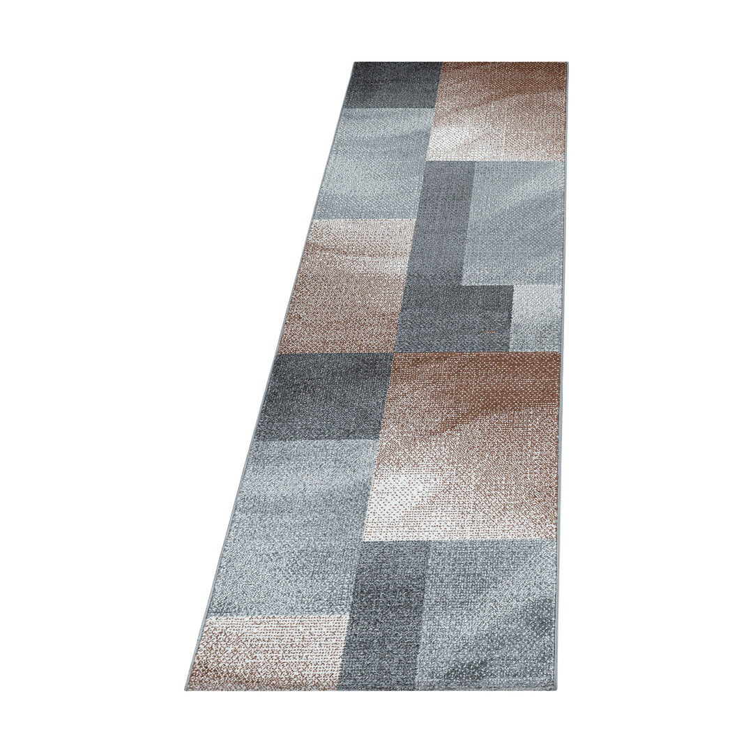 Teppich Läufer Set POWER Schlafzimmer Kurzflor Bettumrandung 3 Teile