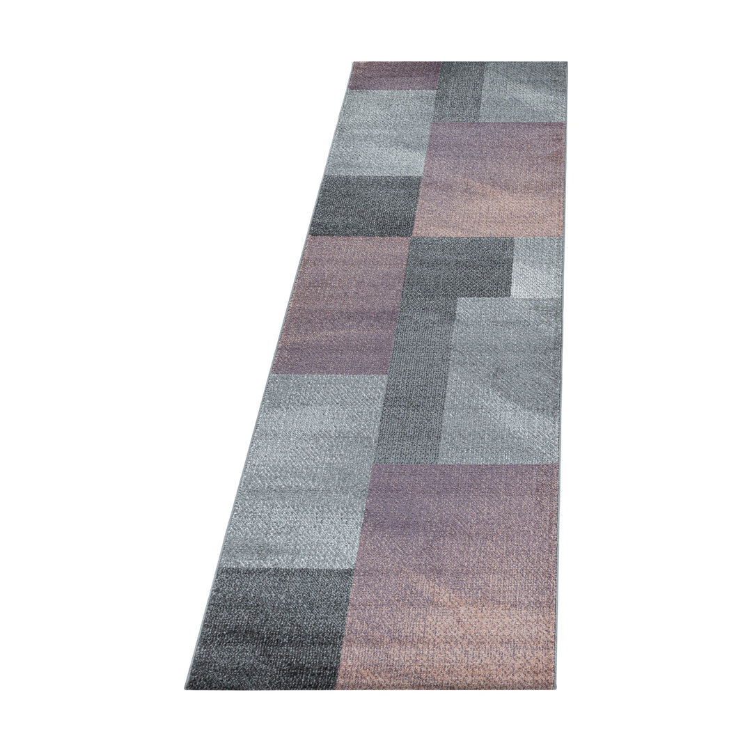 Teppich Läufer Set POWER Schlafzimmer Kurzflor Bettumrandung 3 Teile