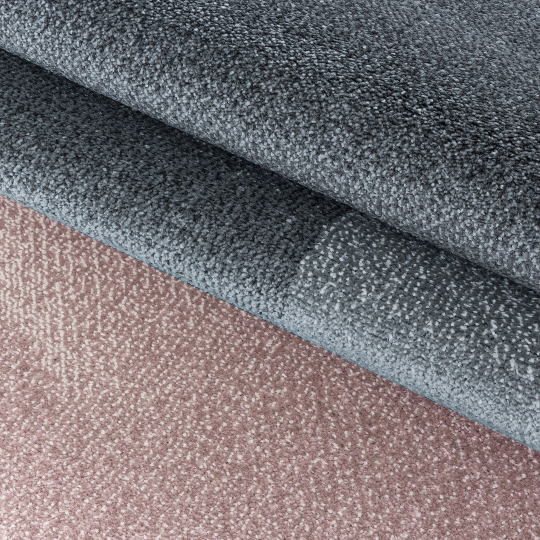 Teppich Läufer Set POWER Schlafzimmer Kurzflor Bettumrandung 3 Teile