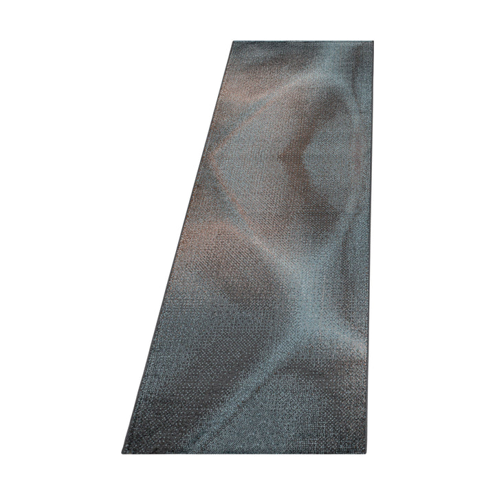 Teppich Läufer Set POWER Schlafzimmer Kurzflor Bettumrandung 3 Teile Schatten