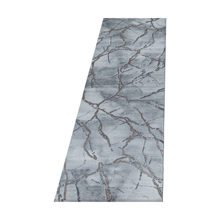 Teppich Läufer Set OXIA Schlafzimmer Kurzflor Bettumrandung 3 Teile