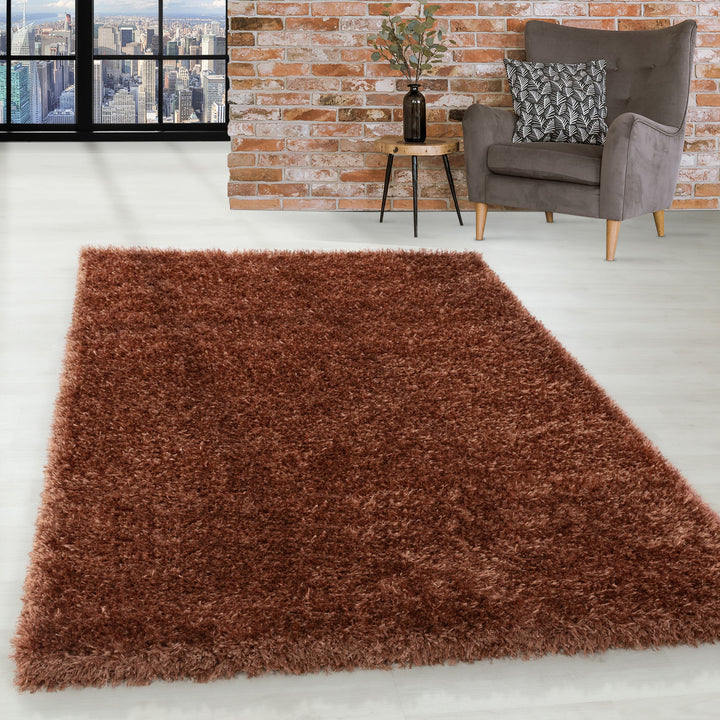 Shaggy Carpet GLAZY Living Room Unicolored
