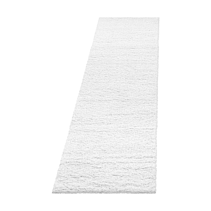 Teppich Läufer Set GLAZY Schlafzimmer Hochflor Bettumrandung 3 Teile