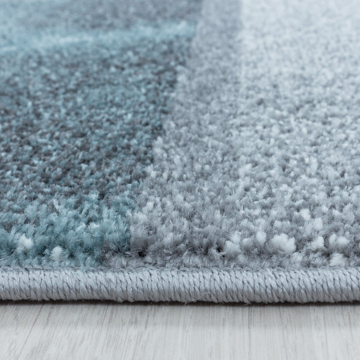 Teppich Läufer Set TARIO Schlafzimmer Kurzflor Bettumrandung 3 Teile