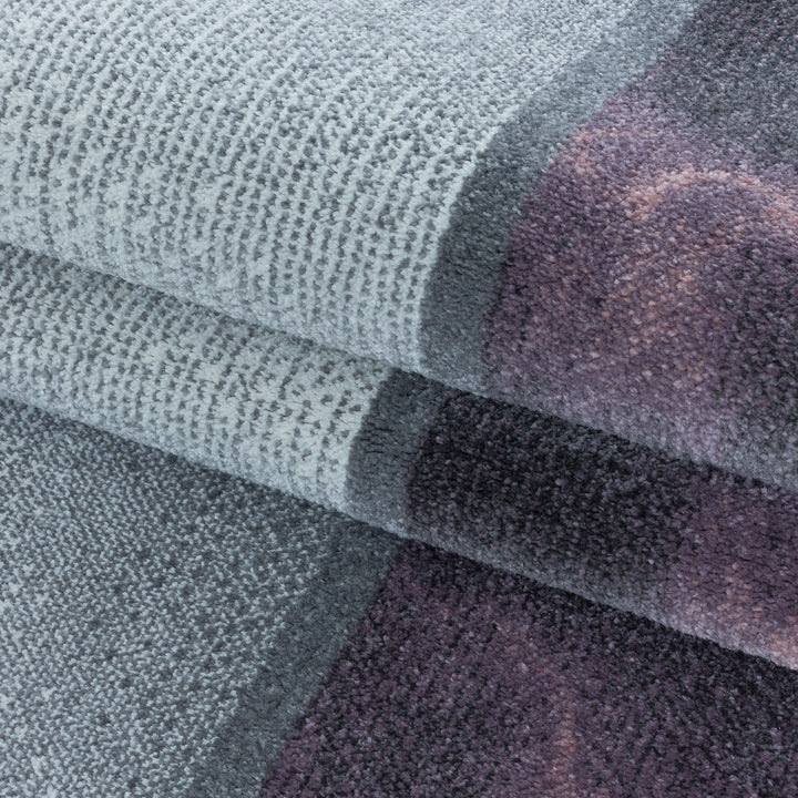 Teppich Läufer Set TARIO Schlafzimmer Kurzflor Bettumrandung 3 Teile