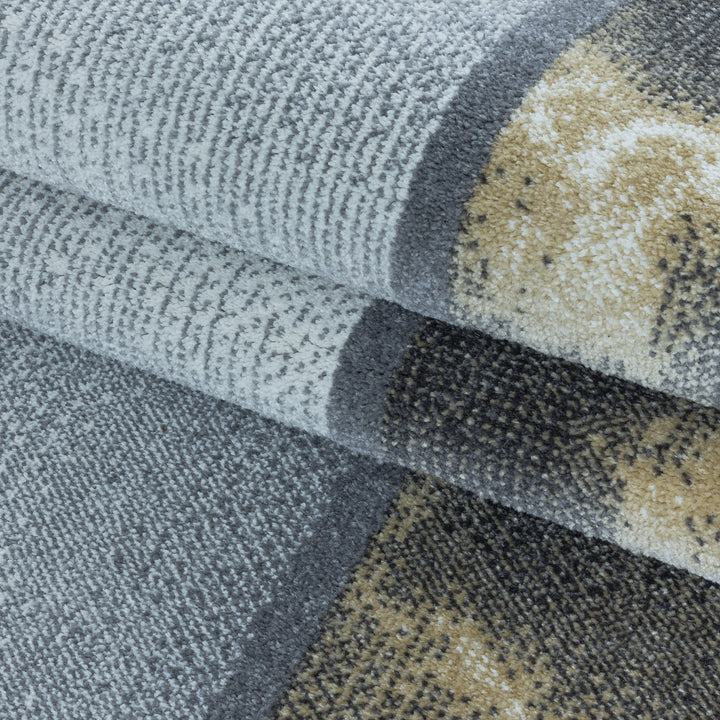 Teppich Läufer Set TARIO Schlafzimmer Kurzflor Bettumrandung 3 Teile