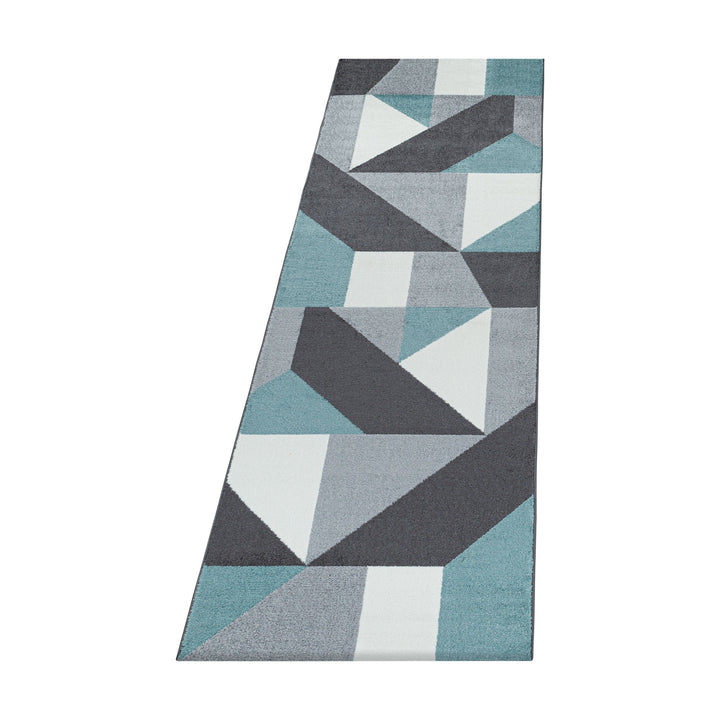 Teppich Läufer Set TARIO Schlafzimmer Kurzflor Bettumrandung 3 Teile