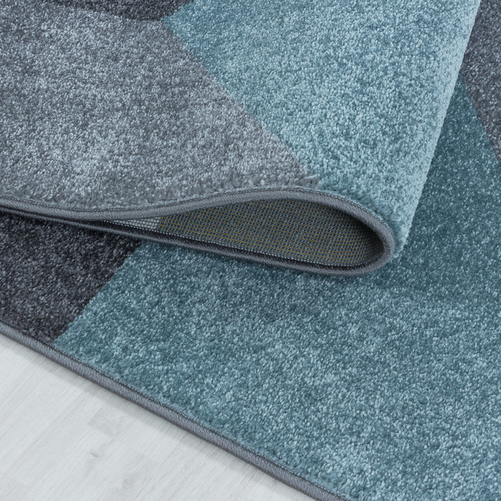 Teppich Läufer Set TARIO Schlafzimmer Kurzflor Bettumrandung 3 Teile