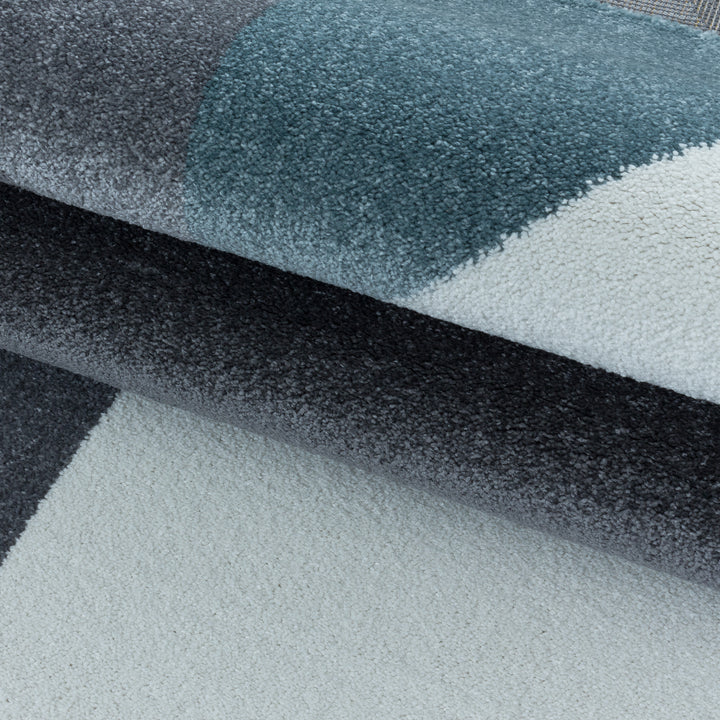 Teppich Läufer Set TARIO Schlafzimmer Kurzflor Bettumrandung 3 Teile