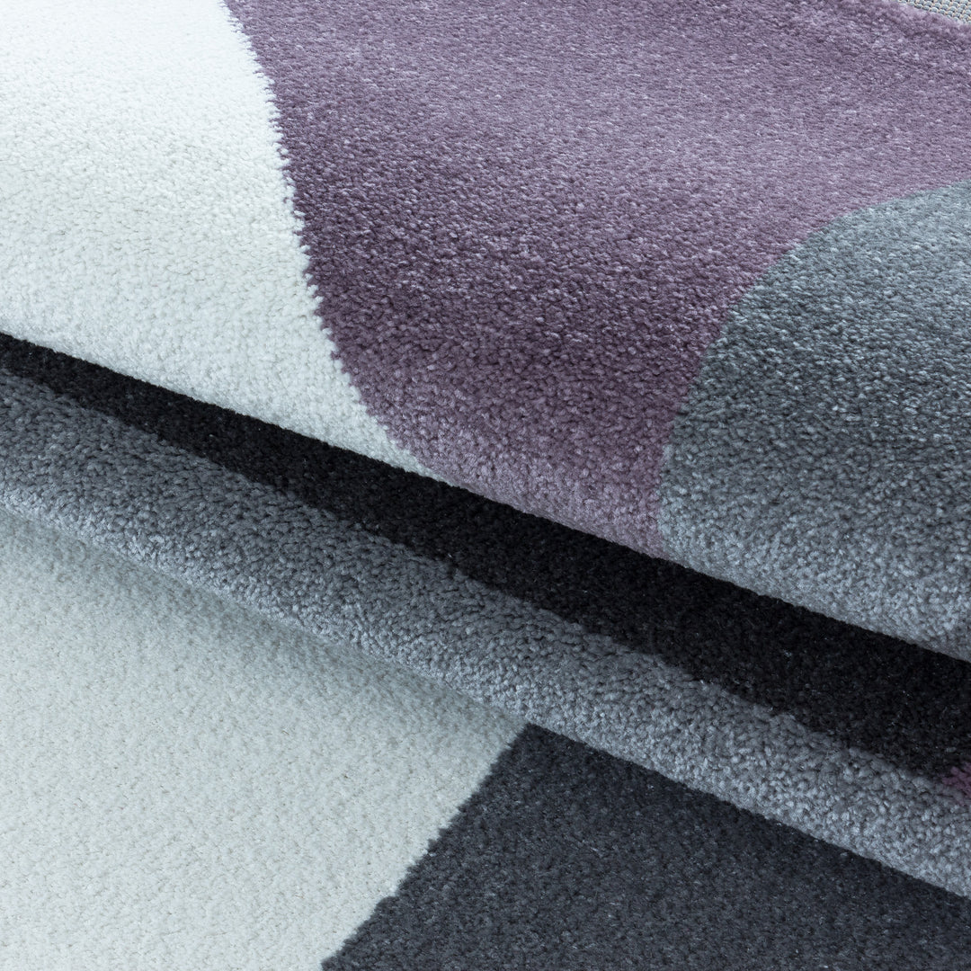 Teppich Läufer Set TARIO Schlafzimmer Kurzflor Bettumrandung 3 Teile