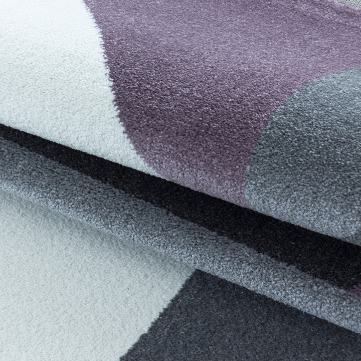 Teppich Läufer Set TARIO Schlafzimmer Kurzflor Bettumrandung 3 Teile