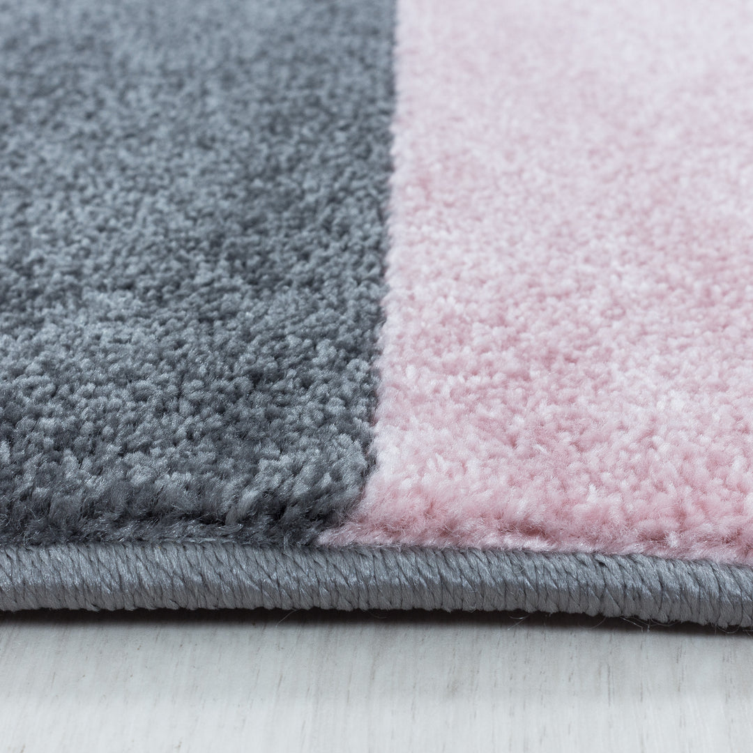 Teppich Läufer Set TARIO Schlafzimmer Kurzflor Bettumrandung 3 Teile