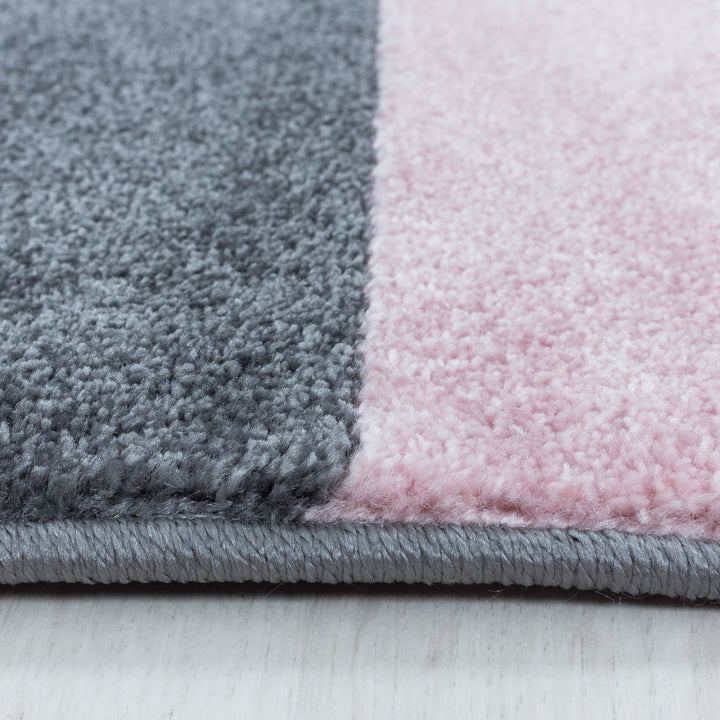 Teppich Läufer Set TARIO Schlafzimmer Kurzflor Bettumrandung 3 Teile