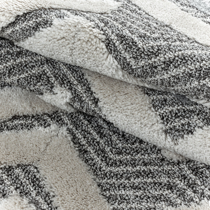 Short Pile Carpet PIA Living Room Design Carpet Abstract Waves