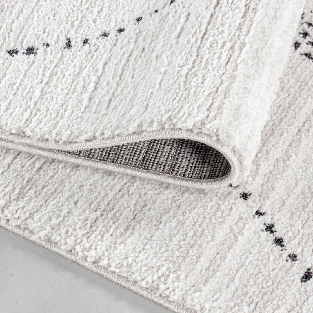 Teppich Läufer Set FES Schlafzimmer Kurzflor Bettumrandung 3 Teile