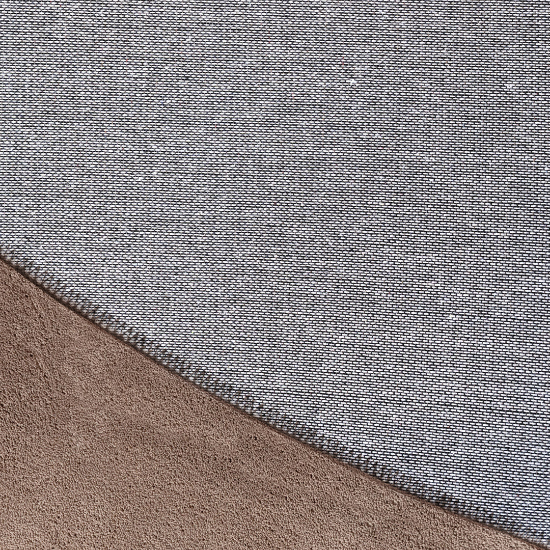 SIMPEX Waschbarer Teppich Kurzflor Modern Einfarbig Weich Rutschfest Maschinenwaschbar Pflegeleicht für Wohnzimmer Schlafzimmer Flur Esszimmer