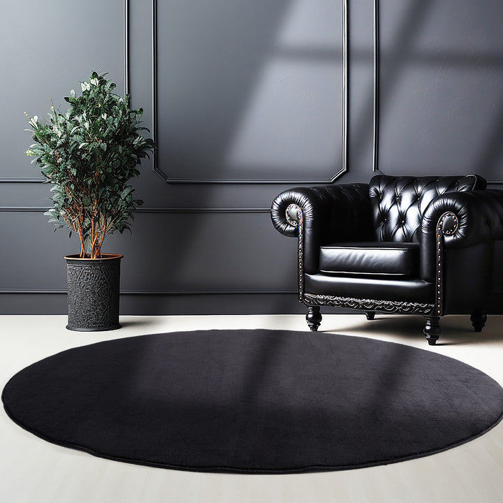 SIMPEX Waschbarer Teppich Kurzflor Modern Einfarbig Weich Rutschfest Maschinenwaschbar Pflegeleicht für Wohnzimmer Schlafzimmer Flur Esszimmer
