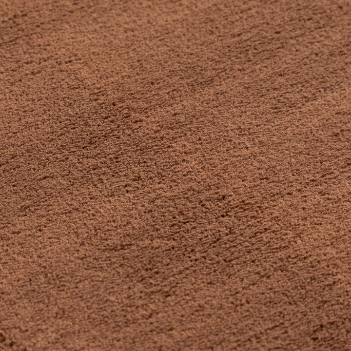 SIMPEX Waschbarer Teppich Kurzflor Modern Einfarbig Weich Rutschfest Maschinenwaschbar Pflegeleicht für Wohnzimmer Schlafzimmer Flur Esszimmer