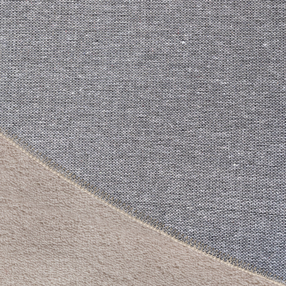 SIMPEX Waschbarer Teppich Kurzflor Modern Einfarbig Weich Rutschfest Maschinenwaschbar Pflegeleicht für Wohnzimmer Schlafzimmer Flur Esszimmer