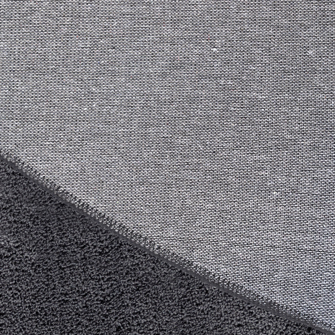 SIMPEX Waschbarer Teppich Kurzflor Modern Einfarbig Weich Rutschfest Maschinenwaschbar Pflegeleicht für Wohnzimmer Schlafzimmer Flur Esszimmer
