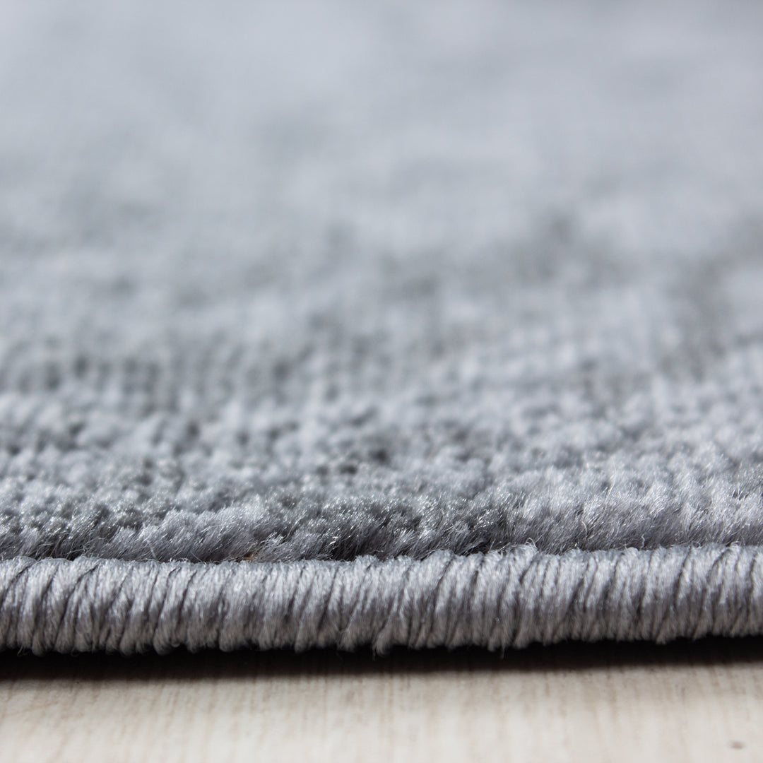 Teppich Läufer Set PULS Schlafzimmer Kurzflor Bettumrandung 3 Teile