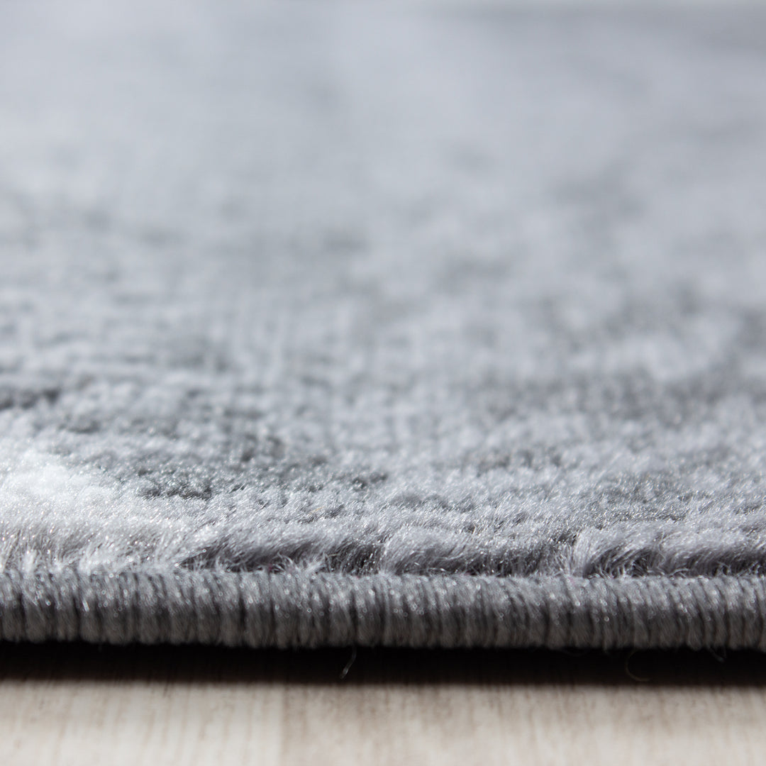 Teppich Läufer Set PULS Schlafzimmer Kurzflor Bettumrandung 3 Teile