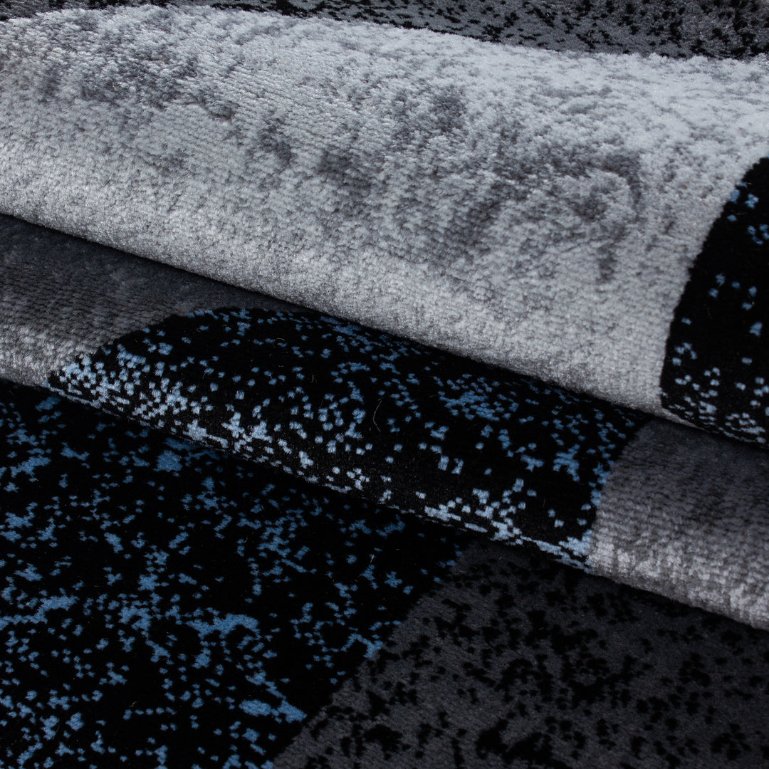 Teppich Läufer Set PULS Schlafzimmer Kurzflor Bettumrandung 3 Teile