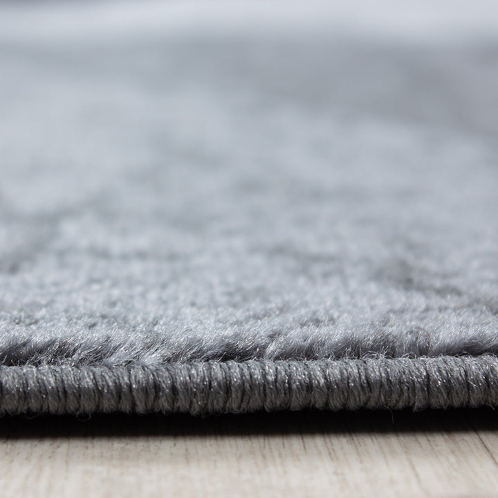 Teppich Läufer Set PULS Schlafzimmer Kurzflor Bettumrandung 3 Teile