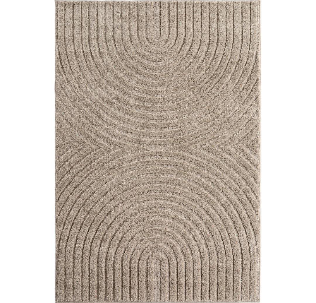 Teppich Wohnzimmer Küchenteppich Schlafzimmer Beige Design Flauschig W – Simpex24