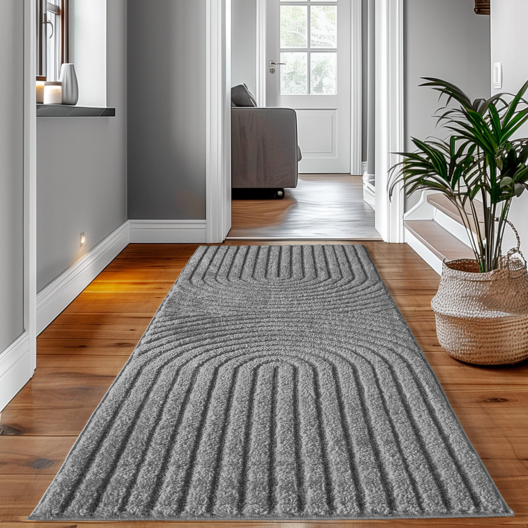 Teppich Wohnzimmer Küchenteppich Schlafzimmer Beige Design Flauschig Weich