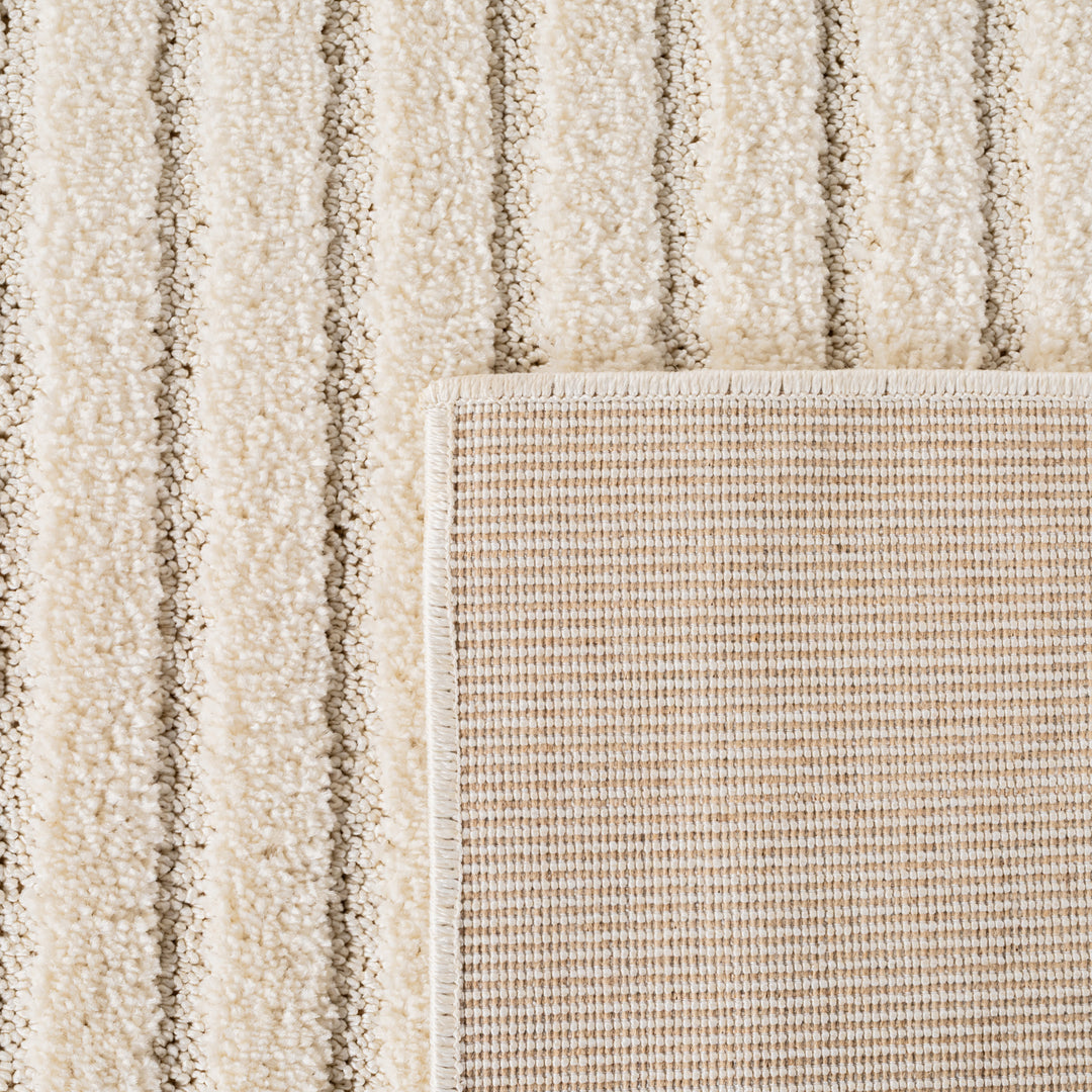 Teppich Wohnzimmer Küchenteppich Schlafzimmer Beige Flauschig Pflegeleicht