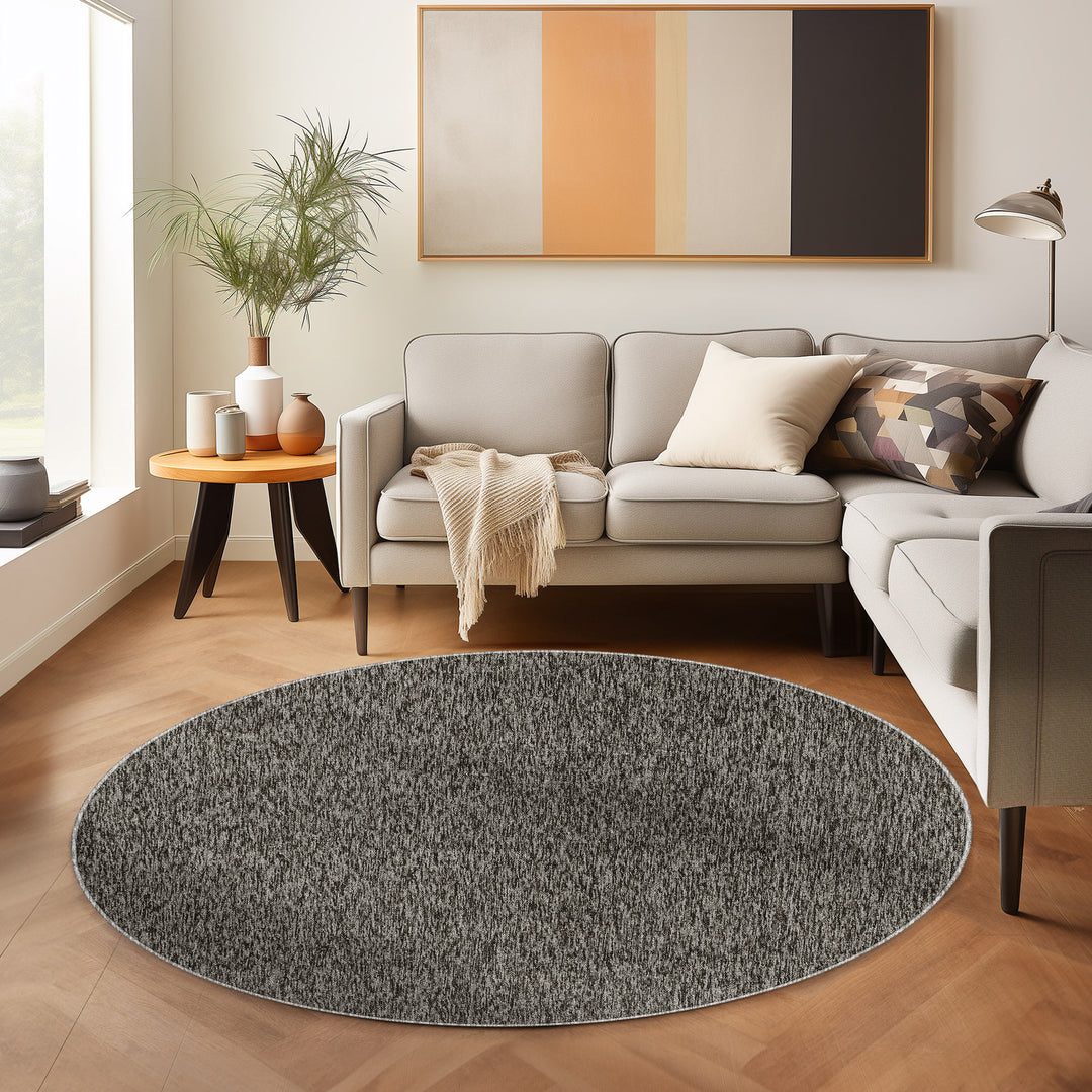 Moderner Kurzflor Teppich Rund Wohnzimmer Schlafzimmer Küchenteppich L – Simpex24