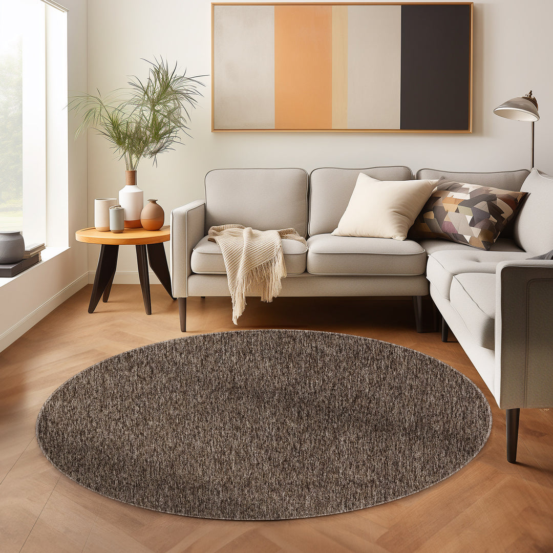 Moderner Kurzflor Teppich Rund Wohnzimmer Schlafzimmer Küchenteppich L – Simpex24