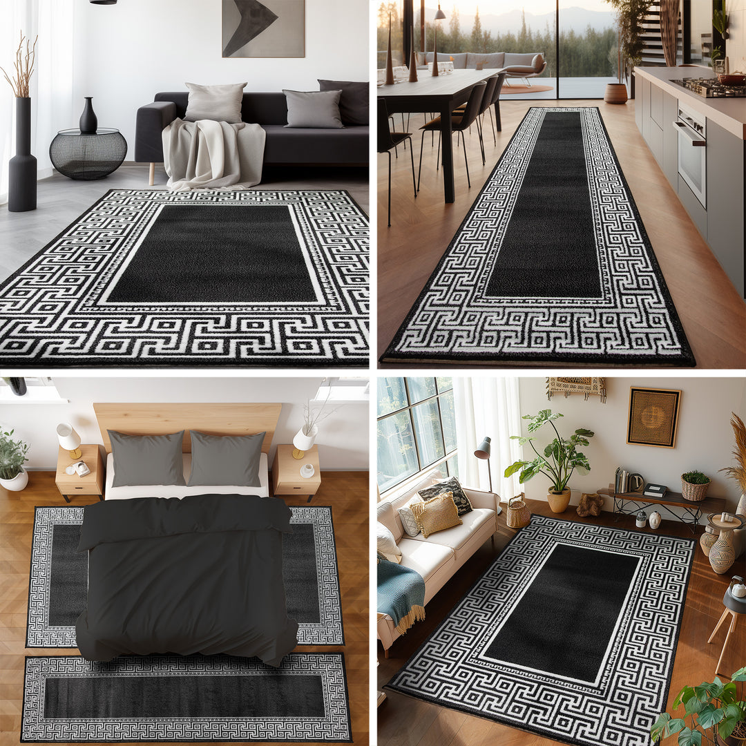 Teppich Wohnzimmer Schlafzimmer Esszimmer Teppich Läufer Flur Küchente – Simpex24