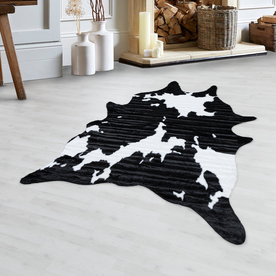 Kunstfell Teppich LONA Wohnzimmer Shaggy Fellimitat Waschbar|SIMRUG.DE – Simpex24